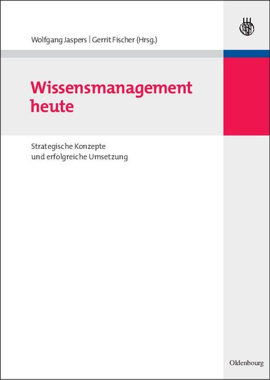 Produktbild: Wissensmanagement heute