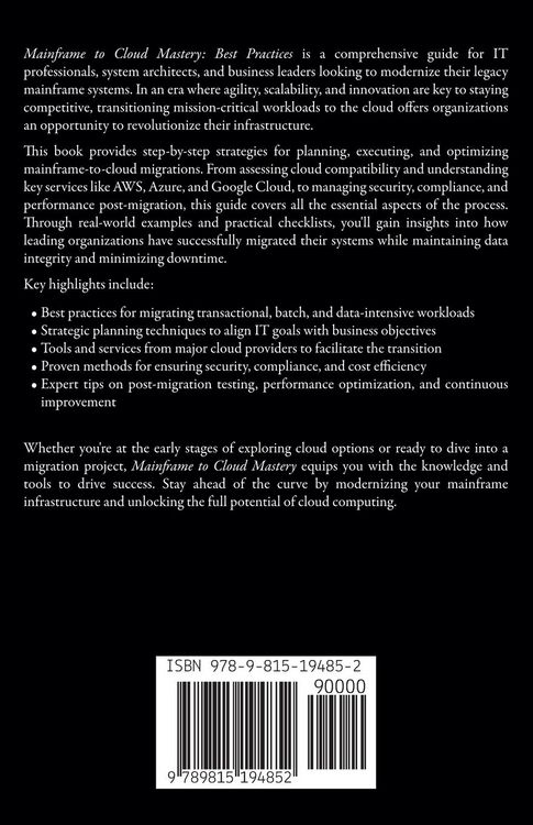 Produktbild: Mainframe to Cloud Mastery