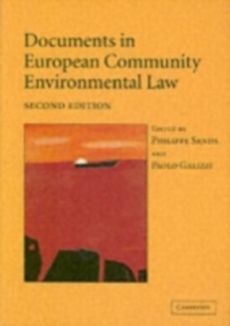 Produktbild: Documents in European Community Environmental Law
