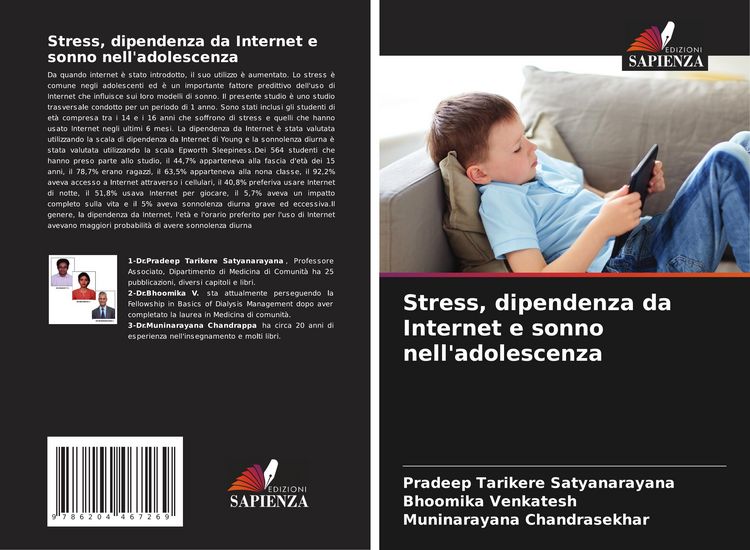 Produktbild: Stress, dipendenza da Internet e sonno nell'adolescenza
