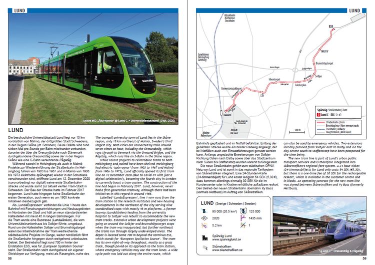 Produktbild: Schwandl, R: Tram Atlas Nordeuropa / Northern Europe