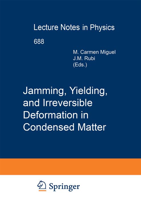 Produktbild: Jamming, Yielding, and Irreversible Deformation in Condensed Matter