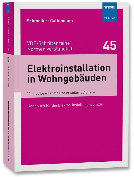 Produktbild: Elektroinstallation in Wohngebäuden