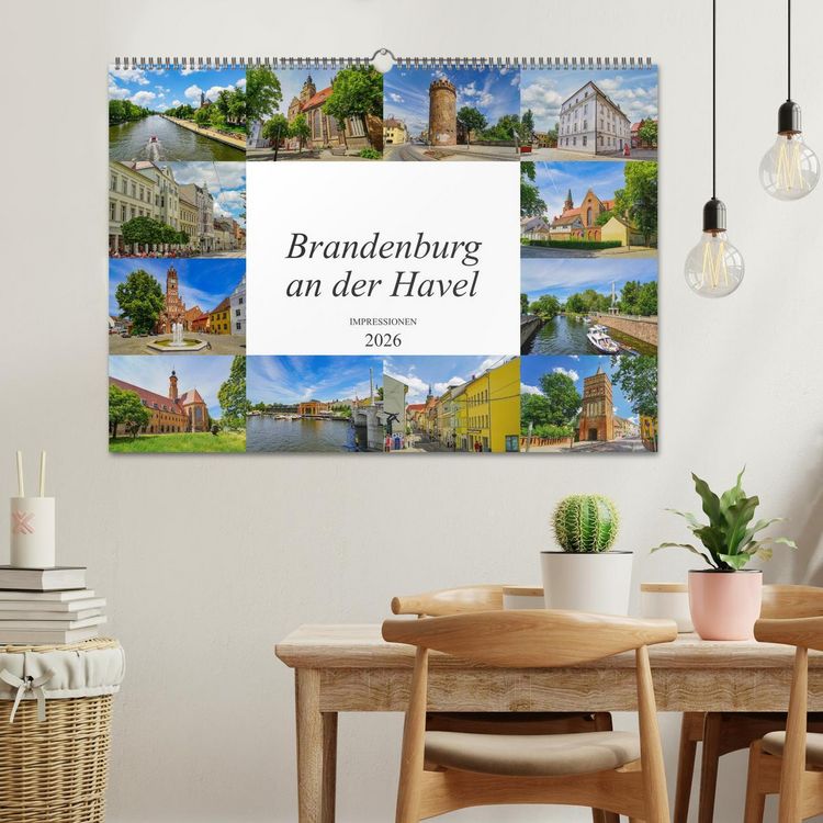 Produktbild: Brandenburg an der Havel Impressionen (Wandkalender 2026 DIN A2 quer), CALVENDO Monatskalender