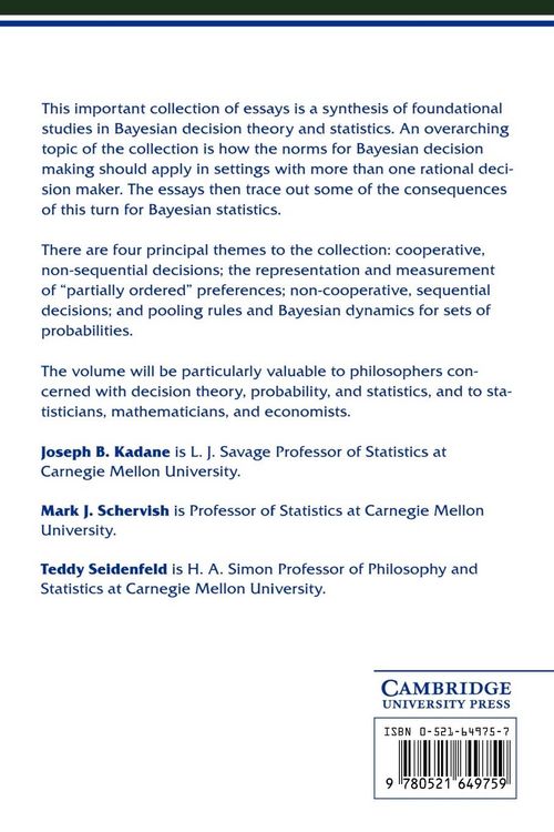 Produktbild: Rethinking the Foundations of Statistics