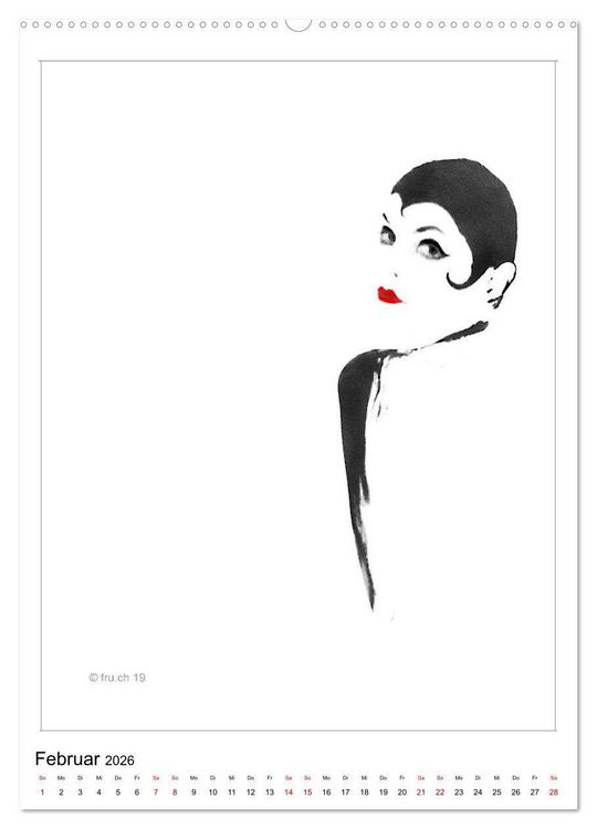Produktbild: 2 MODELS - ABOUT ME UND GABRIELA - Bodypainting Skizzen Zenga Fotografie (hochwertiger Premium Wandkalender 2026 DIN A2 hoch), Kunstdruck in Hochglanz