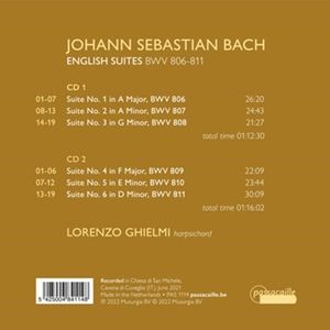 Produktbild: Englische Suiten BWV 806-811
