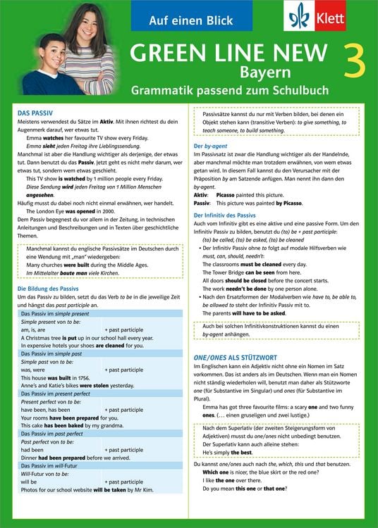 Produktbild: Green Line New Bayern 3 - Auf einen Blick