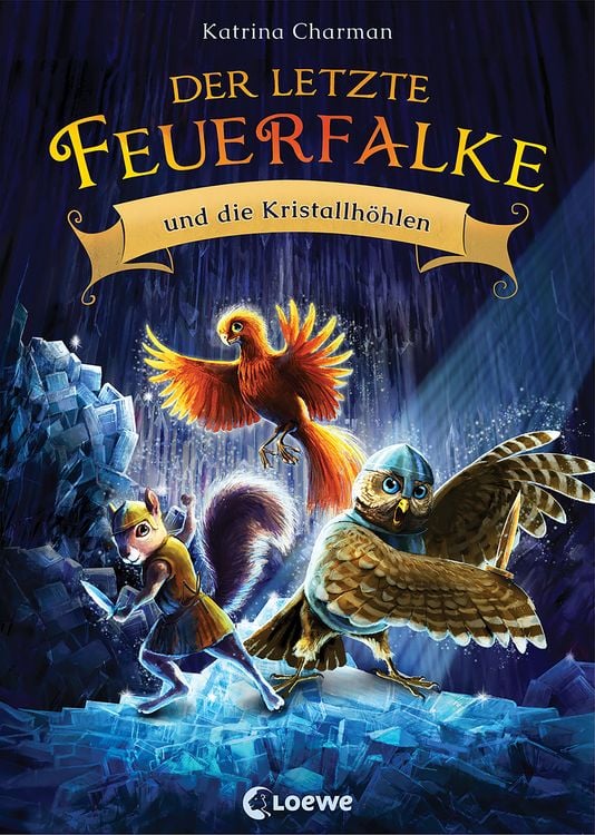 Bild vom Artikel Der letzte Feuerfalke und die Kristallhöhlen (Band 2) vom Autor Katrina Charman