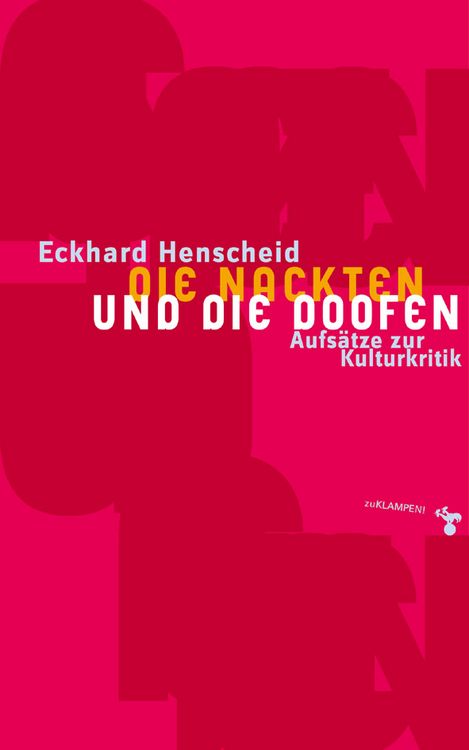 Produktbild: Die Nackten und die Doofen