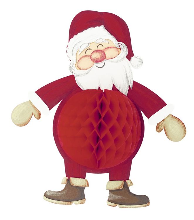 Produktbild: URSUS Basispapiere Wabenpapier Weihnachten, 22,5 x 32,5 cm, 6 Blatt