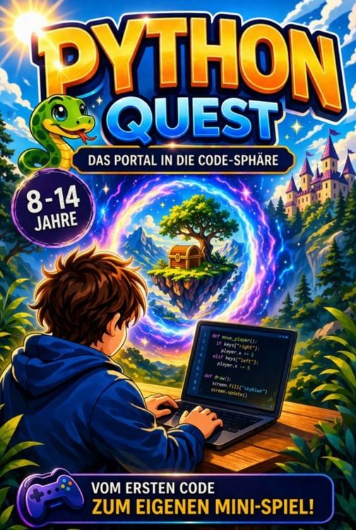 Produktbild: Python Quest - Das Portal in die Code-Sph&auml;re