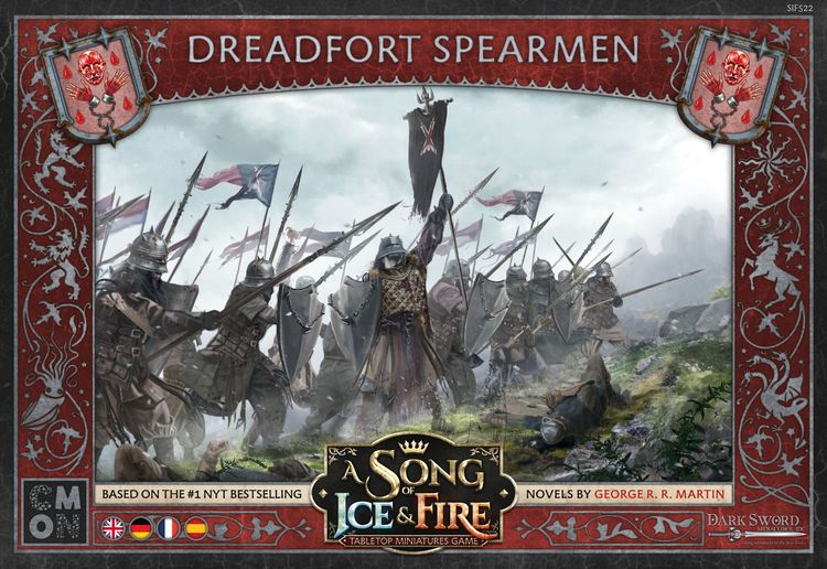 Produktbild: A Song of Ice & Fire Dreadfort Spearmen (Speertr&auml;ger von Grauenstein)