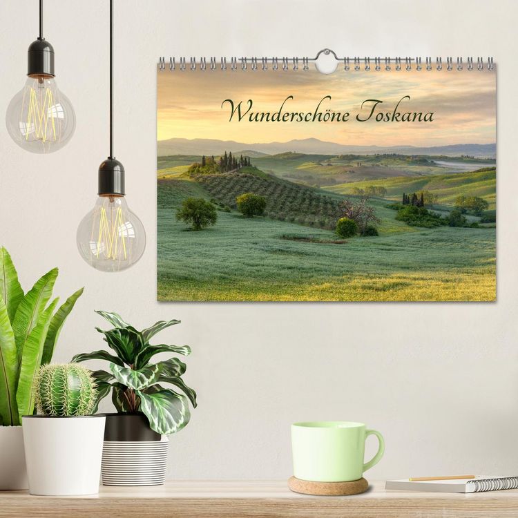 Produktbild: Wundersch&ouml;ne Toskana (Wandkalender 2026 DIN A4 quer), CALVENDO Monatskalender