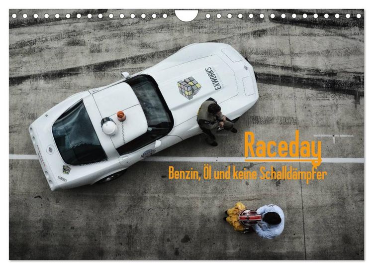 Produktbild: Raceday (Wandkalender 2026 DIN A4 quer), CALVENDO Monatskalender