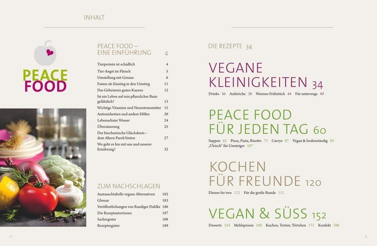 Produktbild: Peace Food - Das vegane Kochbuch