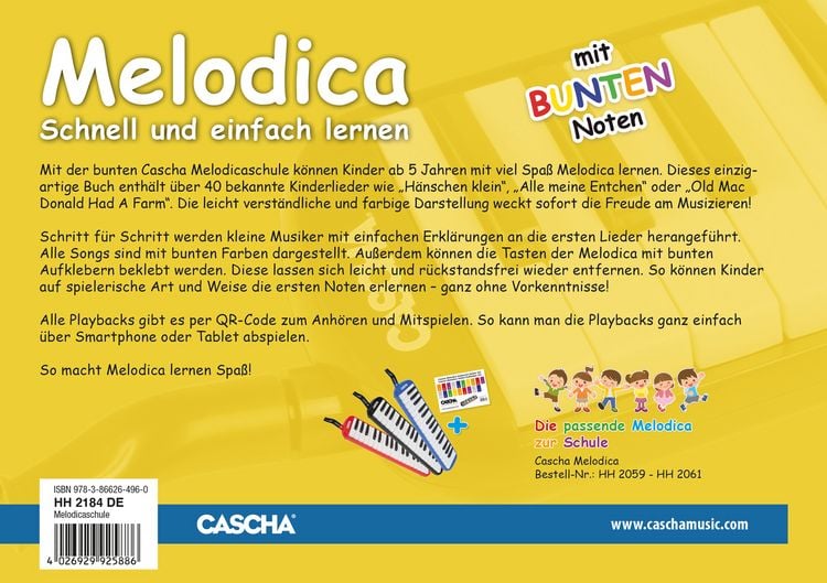 Produktbild: Melodica - schnell und einfach lernen
