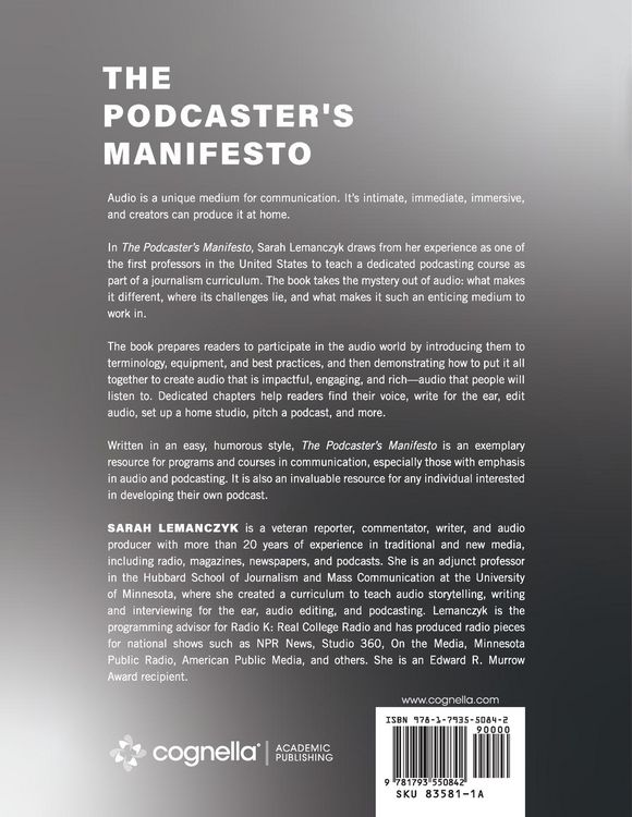 Produktbild: The Podcaster's Manifesto