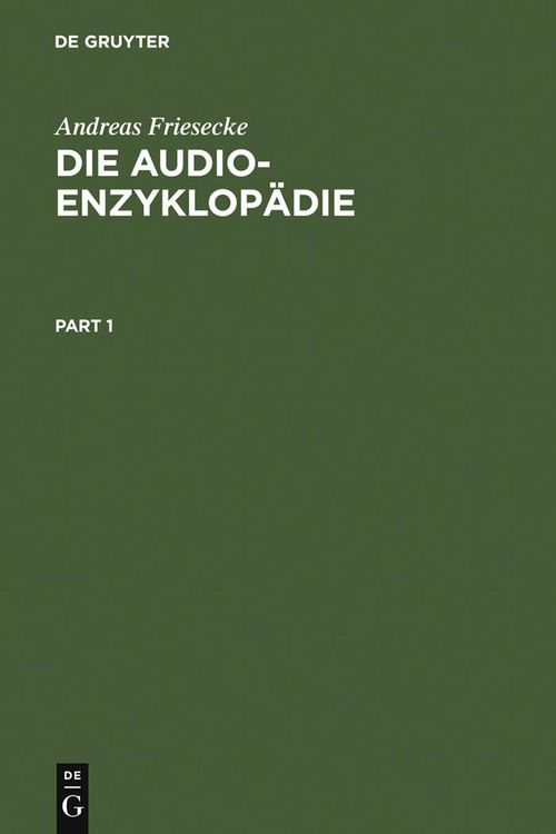 Produktbild: Die Audio-Enzyklop&auml;die