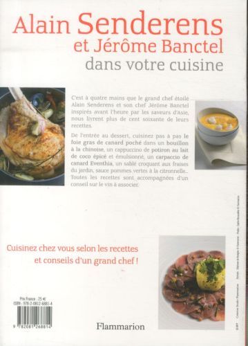 Produktbild: Alain Senderens et J&eacute;r&ocirc;me Banctel dans votre cuisine