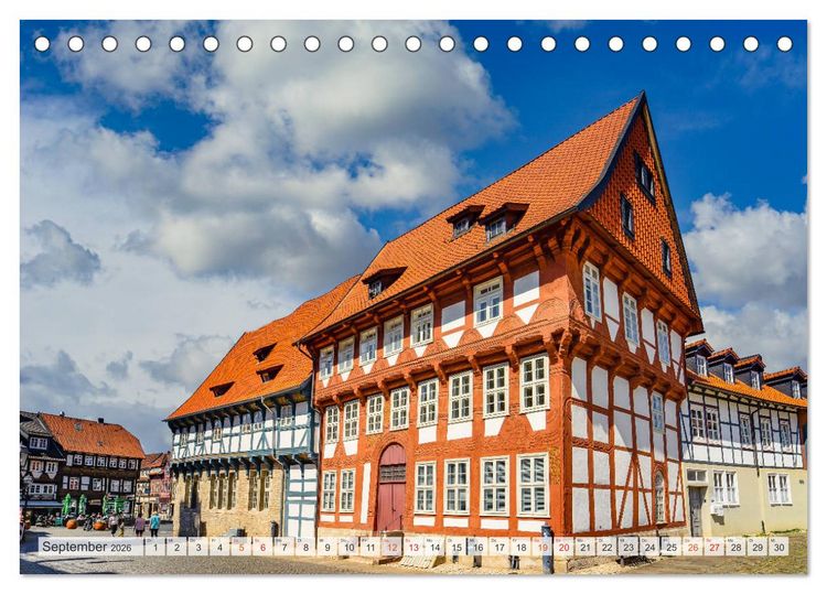 Produktbild: Bad Gandersheim Impressionen (Tischkalender 2026 DIN A5 quer), CALVENDO Monatskalender