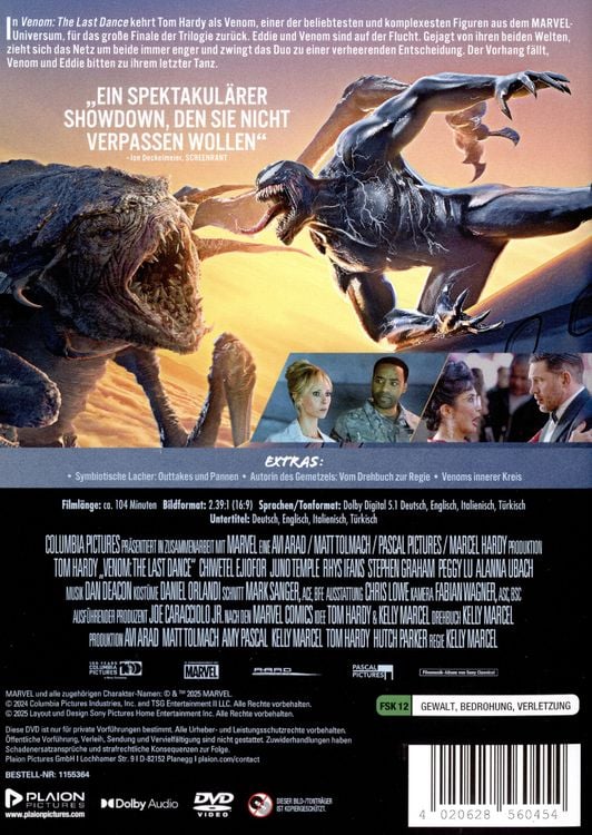 Produktbild: Venom: The Last Dance