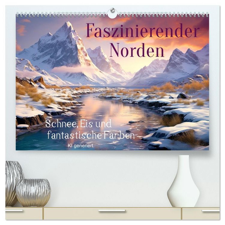 Produktbild: Faszinierender Norden (hochwertiger Premium Wandkalender 2026 DIN A2 quer), Kunstdruck in Hochglanz