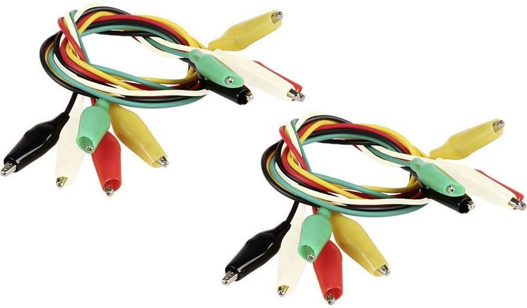 Produktbild: Joy-it COM-KROKO-50 Schnellverbindungs-Krokodilklemmen Passend f&uuml;r (Einplatinen-Computer) Arduino, Banana Pi, Raspberry Pi&reg; 1 St.