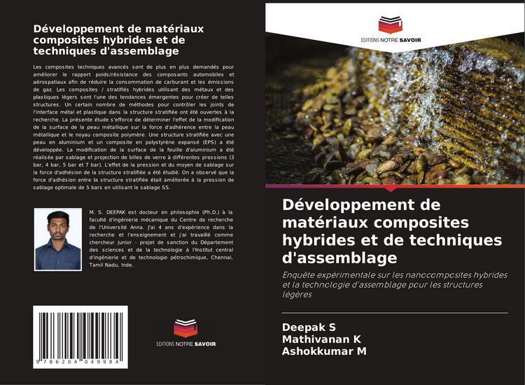 Produktbild: D&eacute;veloppement de mat&eacute;riaux composites hybrides et de techniques d'assemblage