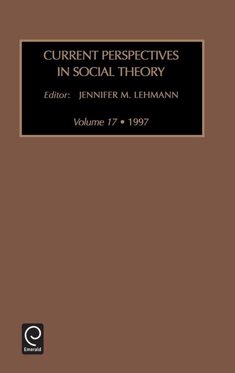 Produktbild: Current Perspectives in Social Theory