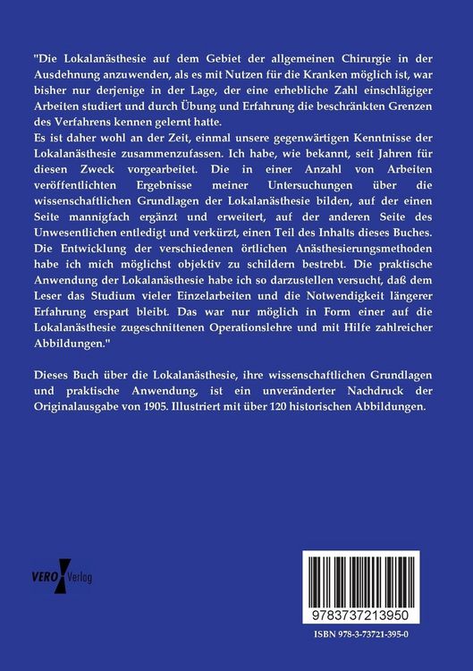 Produktbild: Die Lokalan&auml;sthesie