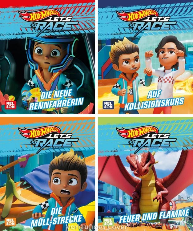 Produktbild: Nelson Mini-B&uuml;cher: 4er Hot Wheels 1-4