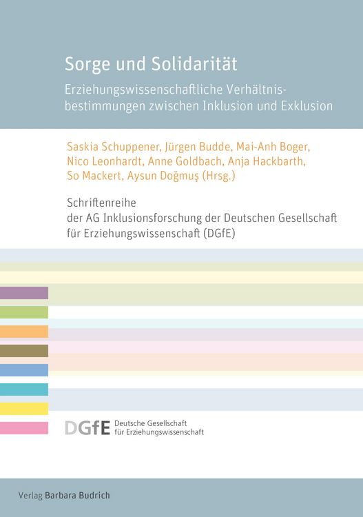 Produktbild: Sorge und Solidarit&auml;t