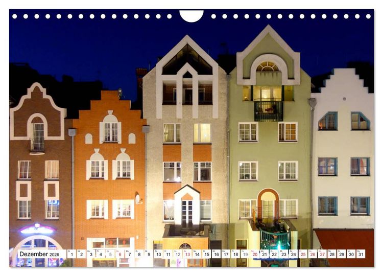 Produktbild: Das Wunder von Elbing - Eine Stadt auferstanden aus Ruinen (Wandkalender 2026 DIN A4 quer), CALVENDO Monatskalender