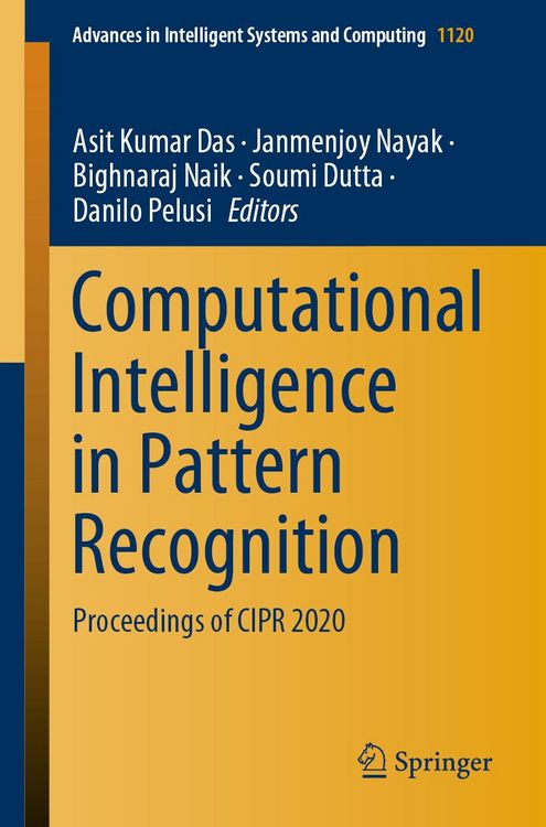 Produktbild: Computational Intelligence in Pattern Recognition