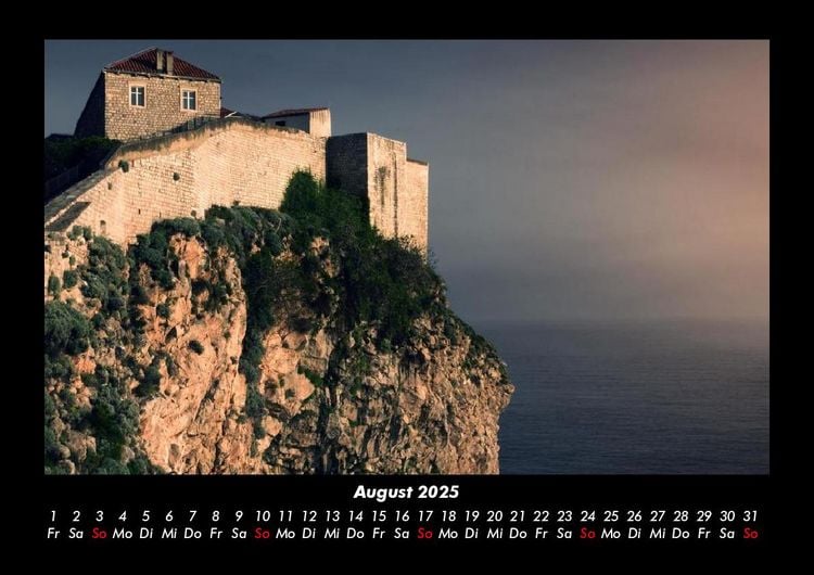 Produktbild: Kroatien 2025 Fotokalender DIN A3