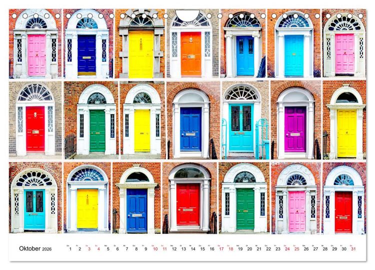 Produktbild: Dublin - Facettenreiche Metropole (Wandkalender 2026 DIN A4 quer), CALVENDO Monatskalender