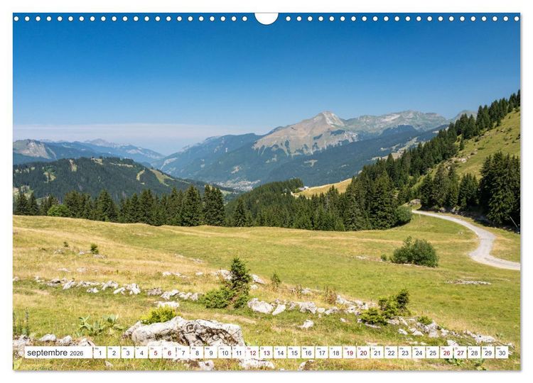 Produktbild: Les Portes du Soleil, Haute-Savoie (Calendrier mural 2026 DIN A3 vertical), CALVENDO calendrier mensuel