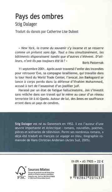 Produktbild: Pays des ombres