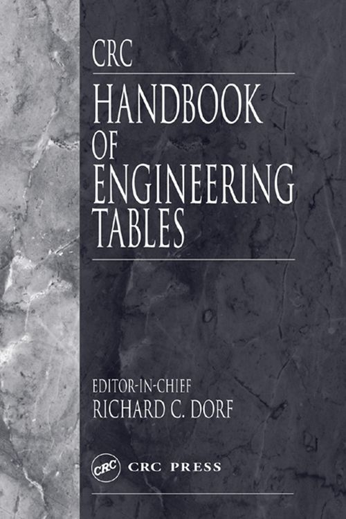 Produktbild: CRC Handbook of Engineering Tables