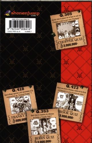 Produktbild: One piece : 500 quiz book : get or lost, challenger wanted. Tome 1