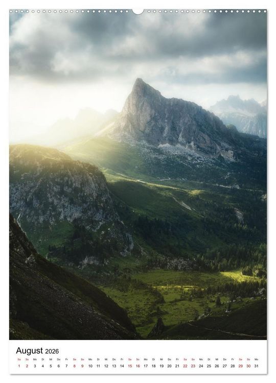 Produktbild: Fernweh Europa (Wandkalender 2026 DIN A2 hoch), CALVENDO Monatskalender