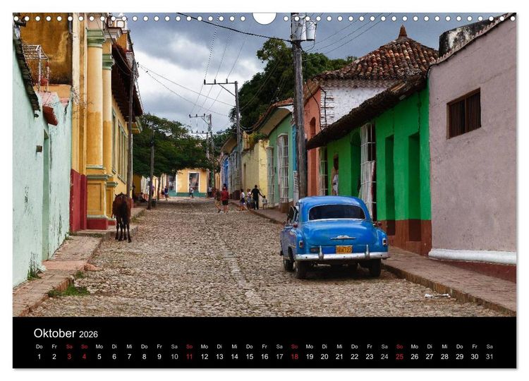 Produktbild: Cuba Cars (Wandkalender 2026 DIN A3 quer), CALVENDO Monatskalender