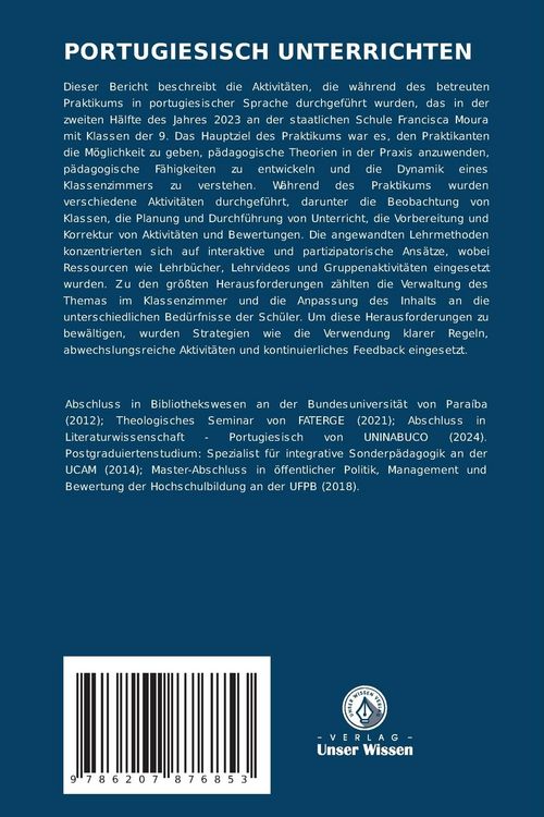 Produktbild: Portugiesisch Unterrichten