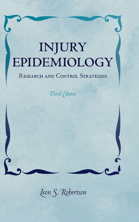 Produktbild: Injury Epidemiology
