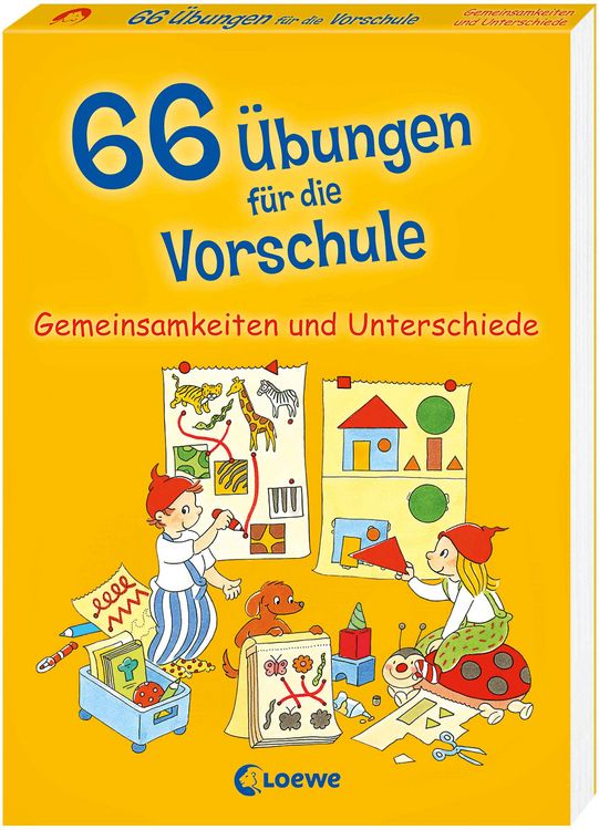Produktbild: 66 &Uuml;bungen f&uuml;r die Vorschule - Gemeinsamkeiten und Unterschiede