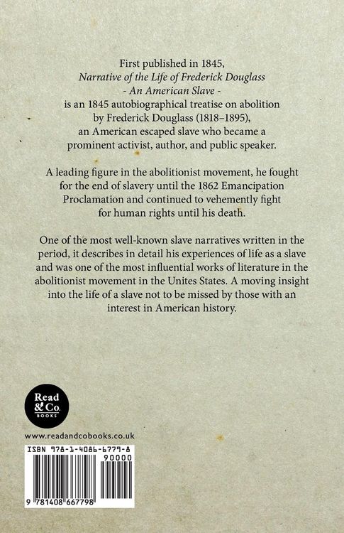 Produktbild: Narrative of the Life of Frederick Douglass - An American Slave