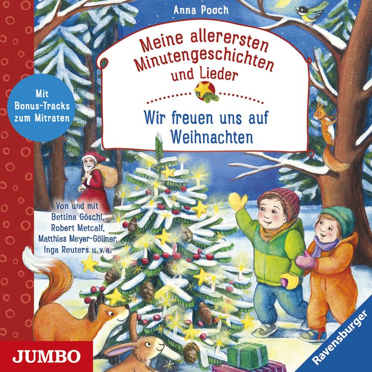 Produktbild: Meine allerersten Minutengeschichten und Lieder: Wir freuen uns auf Weihnachten