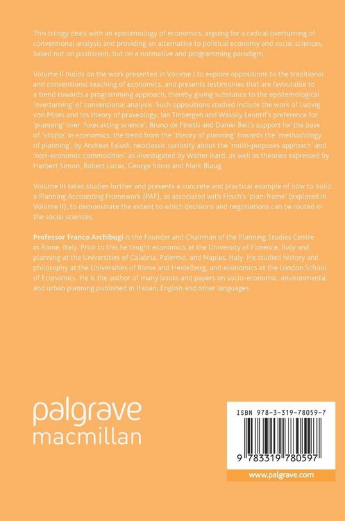 Produktbild: The Programming Approach and the Demise of Economics