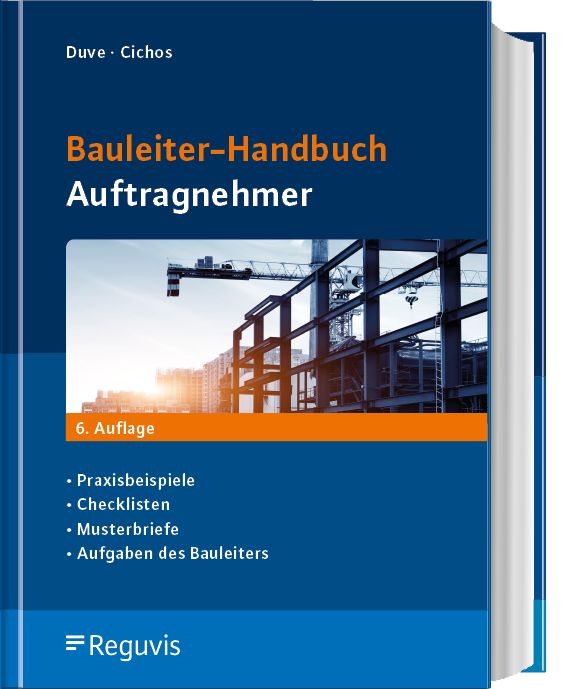 Produktbild: Bauleiter-Handbuch Auftragnehmer